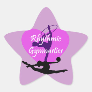 Rhythmic Gymnastics Star Sticker
