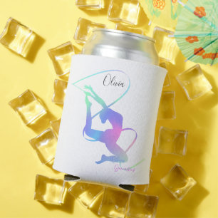 Rhythmic Gymnastics with ribbon Can Cooler