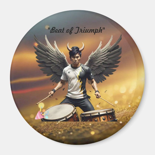  "Rhythms of Victory" Magnet (Front)