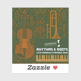 Rhythms & Roots Sticker
