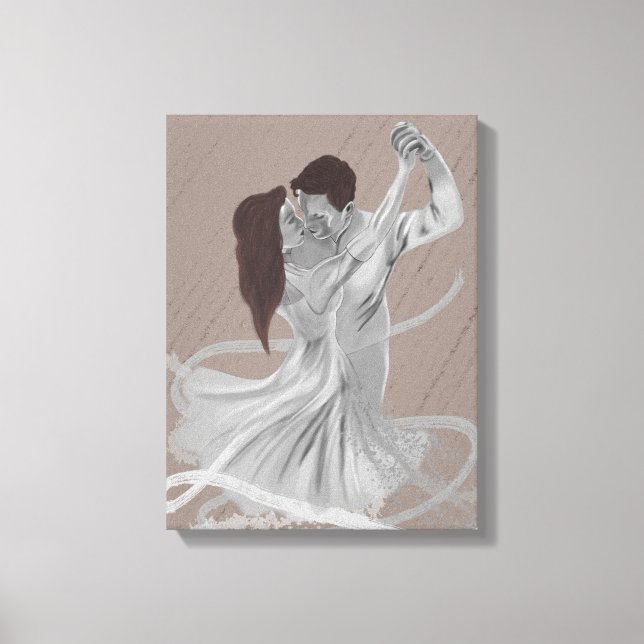 Rhythms We Share II – Harmony in Motion Canvas Print (Front)
