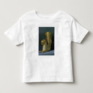 Rhyton in the shape of a seated lion-monster toddler t-shirt