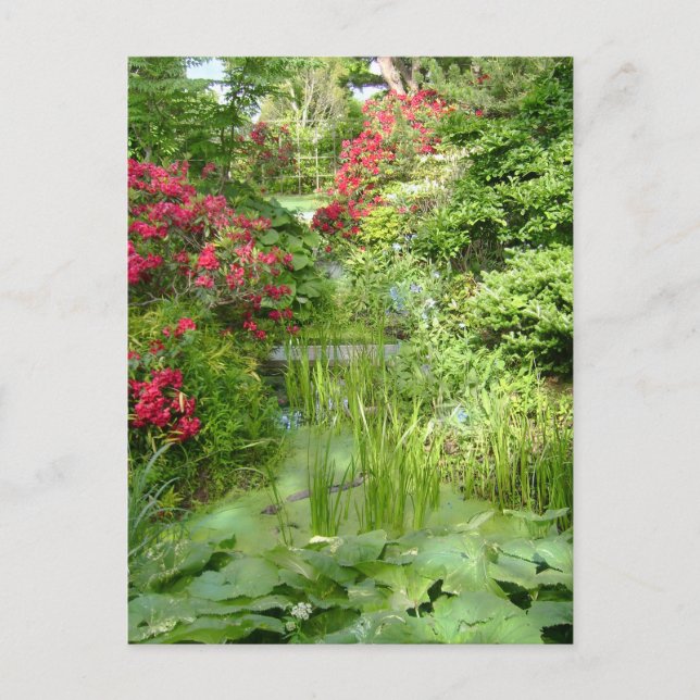 RI Garden postcard (Front)