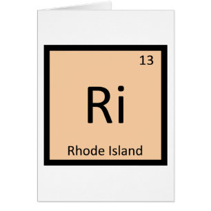 Ri - Rhode Island State Chemistry Periodic Table