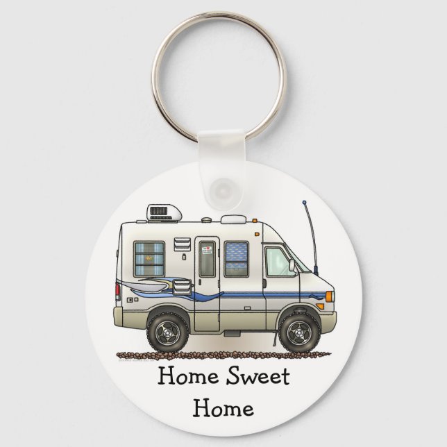 Rialta Winnebago Camper RV HSH Keychain (Front)