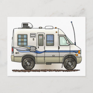 Rialta Winnebago Camper RV Postcard