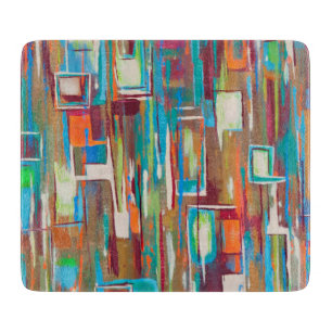 Rialto 6 x 7 Deco Glass Cutting Board