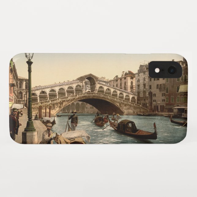 Rialto Bridge II, Venice, Italy Case-Mate iPhone Case (Back (Horizontal))