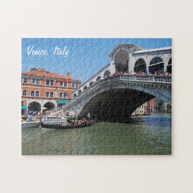 Rialto Bridge in Venice, Italy Puzzle (Horizontal)