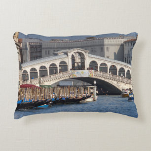 Rialto Bridge Venice Italy Accent Pillow