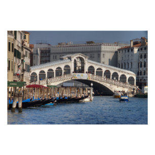 Rialto Bridge Venice Italy Poster