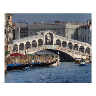 Rialto Bridge Venice Italy Poster