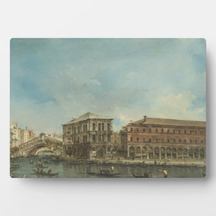 Rialto Bridge with Palazzo dei Camerlenghi Plaque