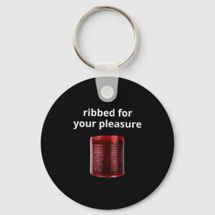 Ribbed For Your Pleasure, Ribbed Cranberry Sauce Keychain