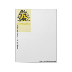 Ribbit -Corroboree FROG - Amphibian - Wildlife - Notepad