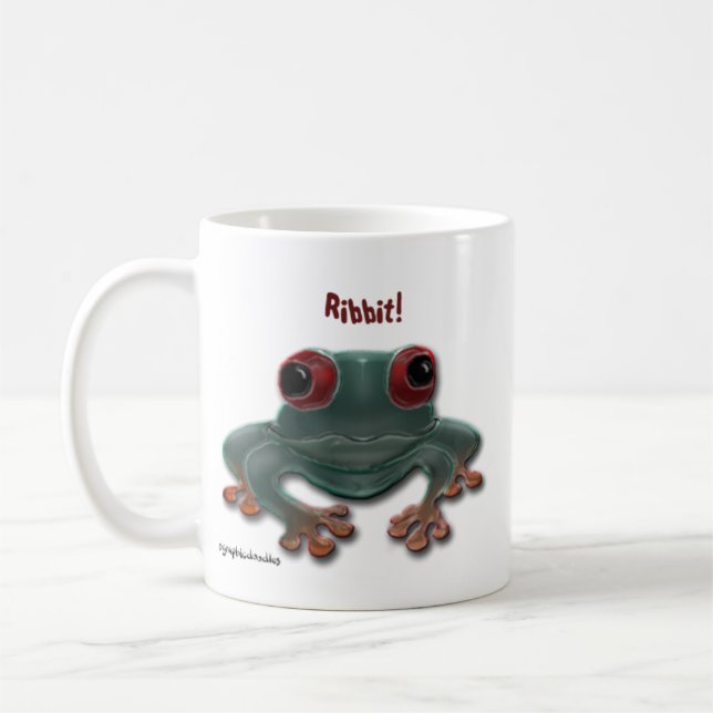 Ribbit! Ribbit! Coffee Mug (Left)