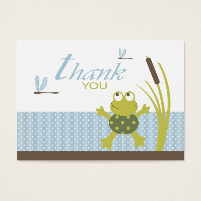 Ribbit TY Favour Tag B2 (Front)