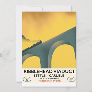 Ribblehead Viaduct Yorkshire locomotive