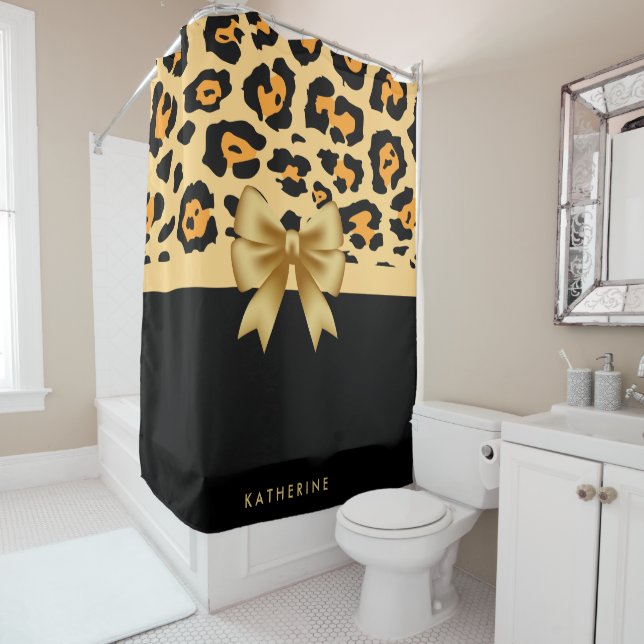 Ribbon and Leopard Print (In Situ)