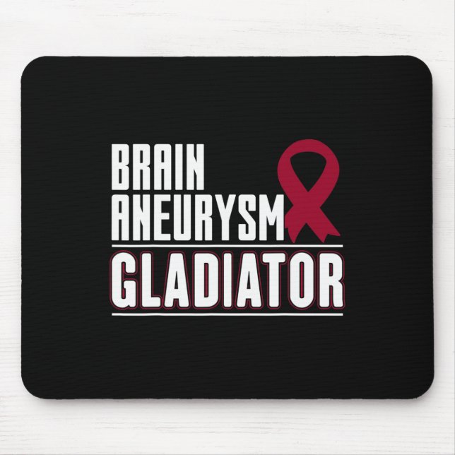 Ribbon - Brain Aneurysm Awareness  Mouse Pad (Front)