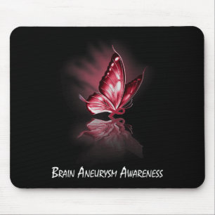 Ribbon Brain Aneurysm Awareness Mouse Pad
