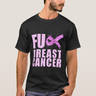 Ribbon Cancer For Breast Cancer Awareness  T-Shirt