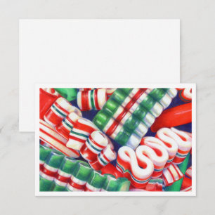 RIBBON CANDY 3.5x5 Flat Card