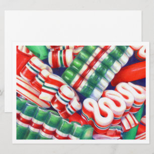 RIBBON CANDY 6.5x8.75 Flat Card