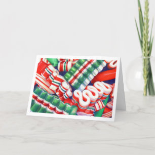 RIBBON CANDY Greeting Card