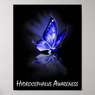 Ribbon Hydrocephalus Awareness Poster