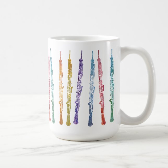Ribbon of Oboes Coffee Mug (Right)
