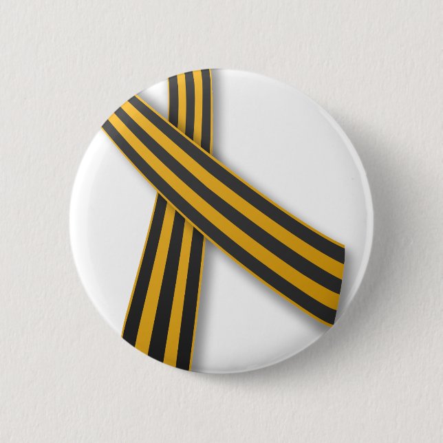 Ribbon of Saint George 2 Inch Round Button (Front)