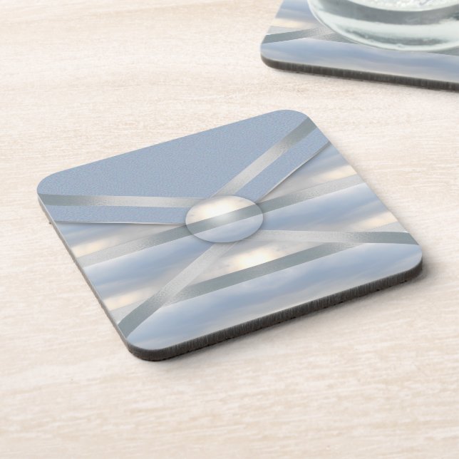 Ribbon Pillow Envelope Coaster (Left Side)