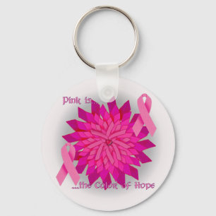 Ribbon Rose Keychain