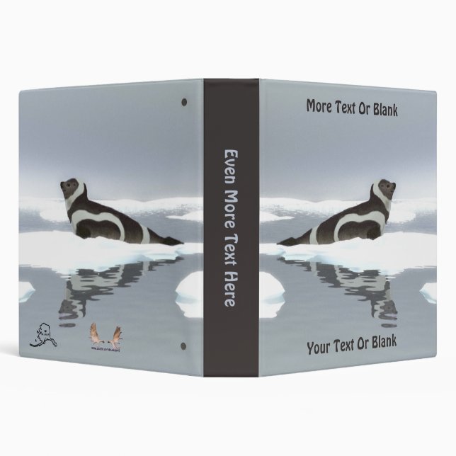 Ribbon Seal On Ice Binder (Background)