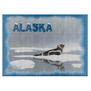 Ribbon Seal On Ice Cutting Board