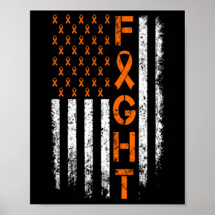 Ribbon Sign - Leukaemia Awareness 