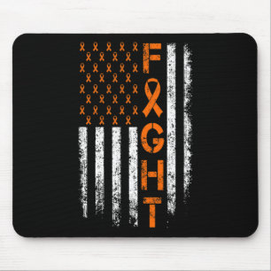 Ribbon Sign - Leukaemia Awareness Mouse Pad