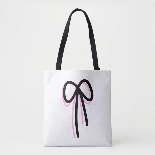 ribbon tote bags (Front)