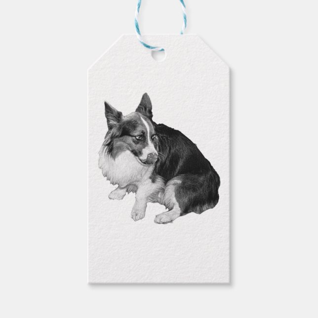 Ribbon Wink Gift Tags (Front)