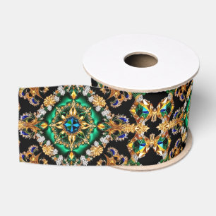 Ribbon with Brazilian Colours Grosgrain Ribbon