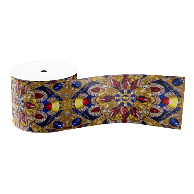 Ribbon with Colombia Colours Grosgrain Ribbon (Spool)