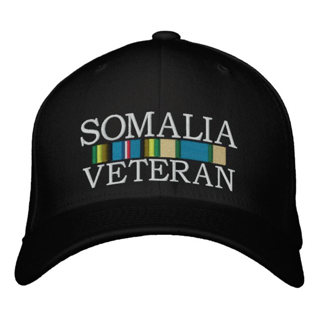 ribbons2-1-1.jpg, SOMALIA, VETERAN Embroidered Hat (Front)
