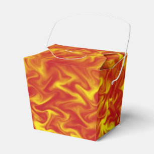 Ribbons of Fire Favour Box