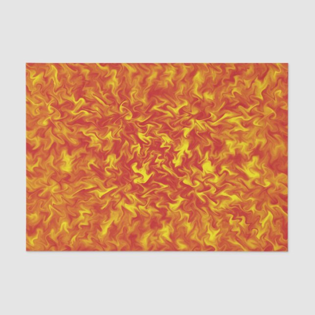 Ribbons of Fire Tissue Paper (Front)