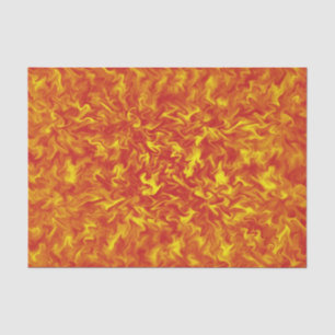 Ribbons of Fire Tissue Paper