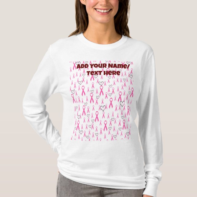 Ribbons of Love and Support- T-Shirt (Front)