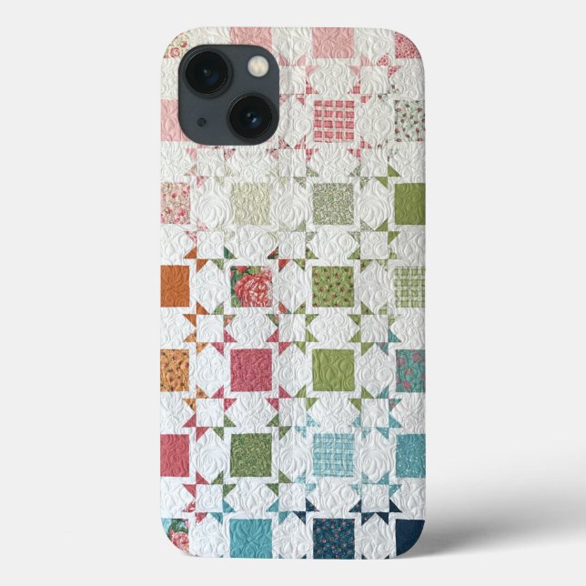 Ribbons & Roses Quilt Case-Mate Phone Case (Back)