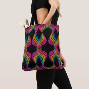 ribbons - tote bag