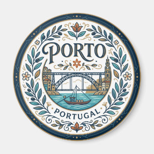 Ribeira, Porto Portugal Magnet